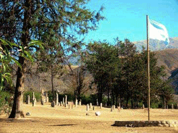 Vistas de la Reserva Arqueológica Los Menhires